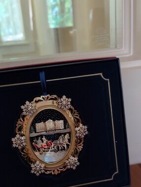 white house historical association xmas ornament 2004.